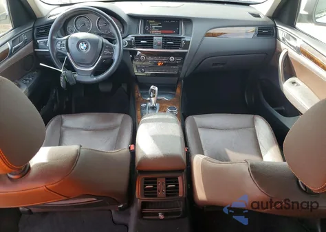 2015 BMW X3 xDrive28I from USA, damaged, VIN 5UXWX9C57F0D53511